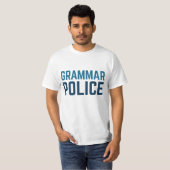 文法警察 Tシャツ (正面フル)