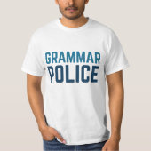 文法警察 Tシャツ (正面)