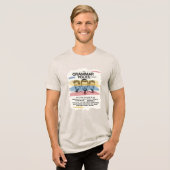 文法警察: Thinkronicity トライブレンドTシャツ (正面全面)
