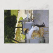 文筆の逃走 – オレンジ色の森の読者 ポストカード (正面)