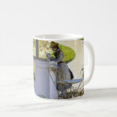 文筆の逃走 – オレン失ったジの森の読者 コーヒーマグカップ (正面右)