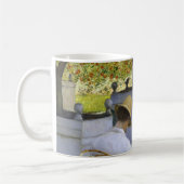 文筆の逃走 – オレン失ったジの森の読者 コーヒーマグカップ (左)