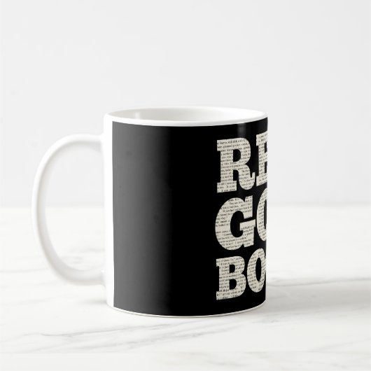 文芸ギフトマグ読本引用文 コーヒーマグカップ (左)