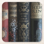 文芸コースター スクエアペーパーコースター (正面)