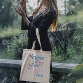 文芸プラトン引用文ブックッシュマーチ トートバッグ