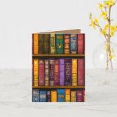 文芸宝物 – クラシック古書 カード (黄色い花)