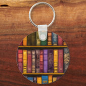 文芸宝物 – クラシック古書 キーホルダー (正面)