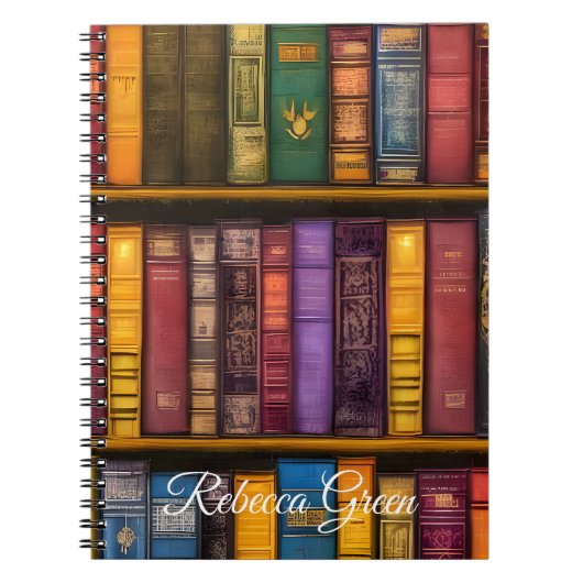 文芸宝物 – クラシック古書 ノートブック (正面)