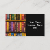 文芸宝物 – クラシック古書 名刺 (正面)