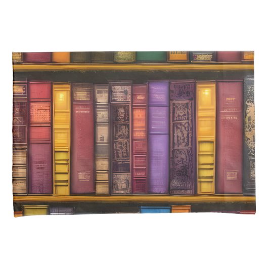 文芸宝物 – クラシック古書 枕カバー (正面右)