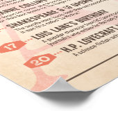 文芸暦ポス威厳があるター ポスター (角)