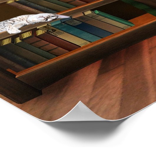 文芸猫 ポスター (角)