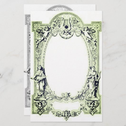 文華美フォーマル房具 便箋 (正面/裏面)