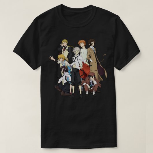 文郷野良犬ワン3 Tシャツ (デザイン正面)