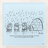 文鎮 ガラスコースター (正面)