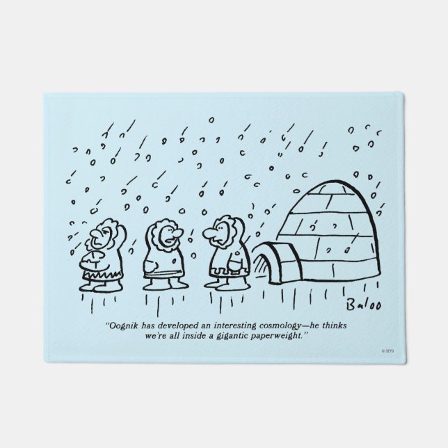 文鎮 ドアマット (正面)