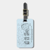 文鎮 ラゲッジタグ (正面縦)