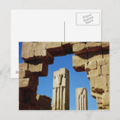 文飾化蓮の柱 ポストカード (正面/裏面)