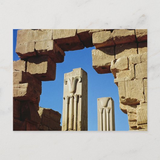 文飾化蓮の柱 ポストカード (正面)