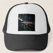 斑付きガル キャップ (正面)