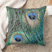 斑入りの孔雀の目 クッション (ブランケット)