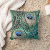 斑入りの孔雀の目 クッション (ブランケット)