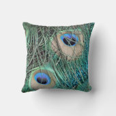 斑入りの孔雀の目 クッション (裏面)