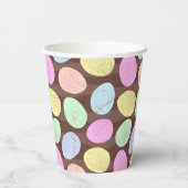 斑入りキャンディイースターエッグパターン 紙コップ (裏面)