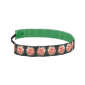 斑入りピーチバライン開花 アスレチックヘッドバンド (左)