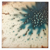 斑入りマルブリードアーストーンウォールデコール抽象芸術 タイル (正面)