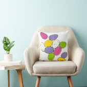 斑入りミルクイースターキャンディーエッグ クッション (椅子)