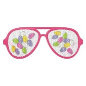 斑入りミルクイースター卵狩りキャンディ アビエーターサングラス (正面)