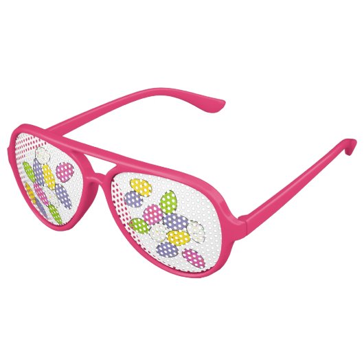 斑入りミルクイースター卵狩りキャンディ アビエーターサングラス (アングル)