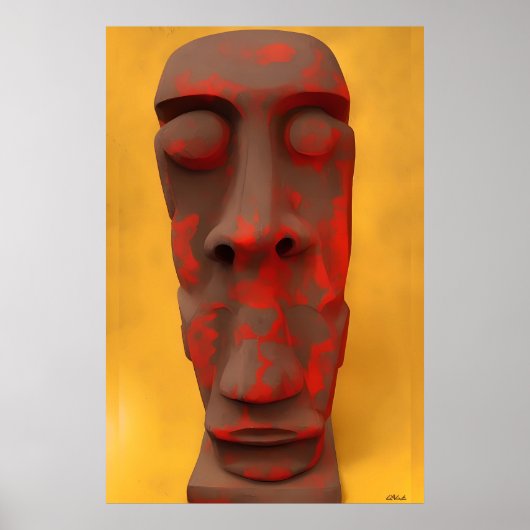 斑入り夢想家 ポスター (正面)