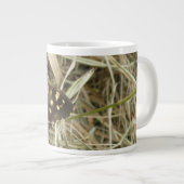 斑入り木製バタフライマグ ジャンボコーヒーマグカップ (正面右)