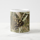 斑入り木製バタフライマグ ジャンボコーヒーマグカップ (正面)