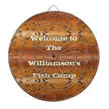 斑入り茶マス柄ファミリー魚キャンプ