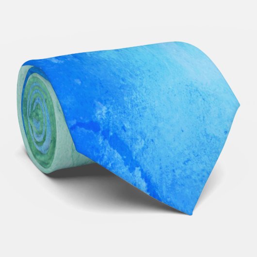 斑入り青と緑 ネクタイ (ロール)