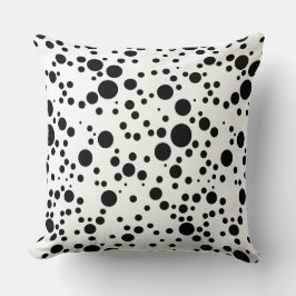 斑入り黒い紅色 クッション