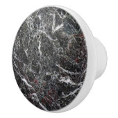 斑点のあるグレーのトーン大理石のパターン セラミックノブ (右)