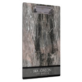 斑点のあるグレートーン大理石のテクスチャ クリップボード (右)