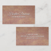 斑点のあるテクスチャ背景 名刺 (正面/裏面)