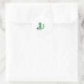 斑点のあるリザード ラウンドシール (バッグ)