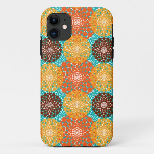 斑点のある円 Case-Mate iPhoneケース (裏面)