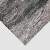 斑点のある灰色と黒の大理石 薄葉紙 (詳細)