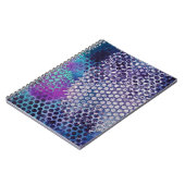 斑点のある点々のある抽象芸術おもしろい ノートブック (左側)