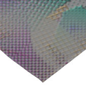 斑点のある色付きのテクスチャ、小さなジオメトリックシェイプ テーブルクロス (アングル)