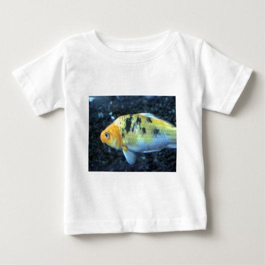 斑点のある金魚 ベビーTシャツ (正面)