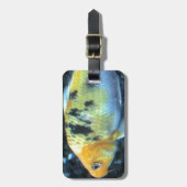 斑点のある金魚 ラゲッジタグ (正面縦)