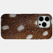 斑点のある鹿の毛皮のクローズアップ Case-Mate iPhoneケース (裏面 (横))
